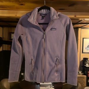 Purple Patagonia women’s zipper jacket